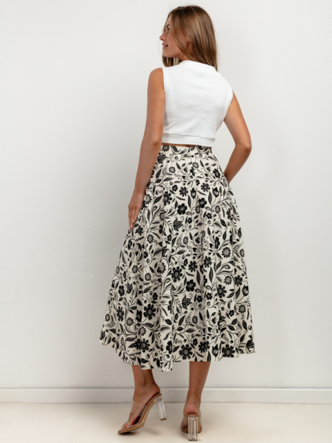 Spódnica midi T424 Spódnica midi T424